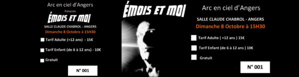 Spectacle  Dimanche 8 Octobre 2023  15H30